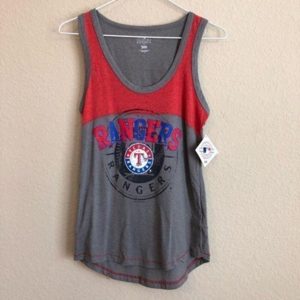 Texas Rangers Tank Top Genuine Merchandise NWT